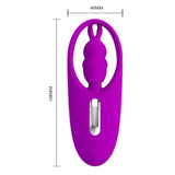 Wild Rabbit - Diskret tragbarer Slip-Vibrator mit Fernbedienung