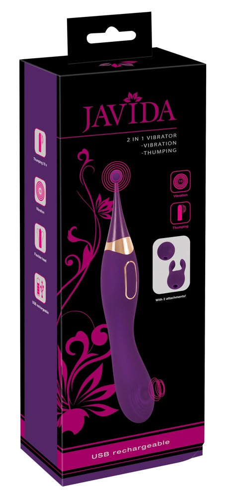 2 in 1 Massager und Vibrator-Mr. Lover - Sensual Toys