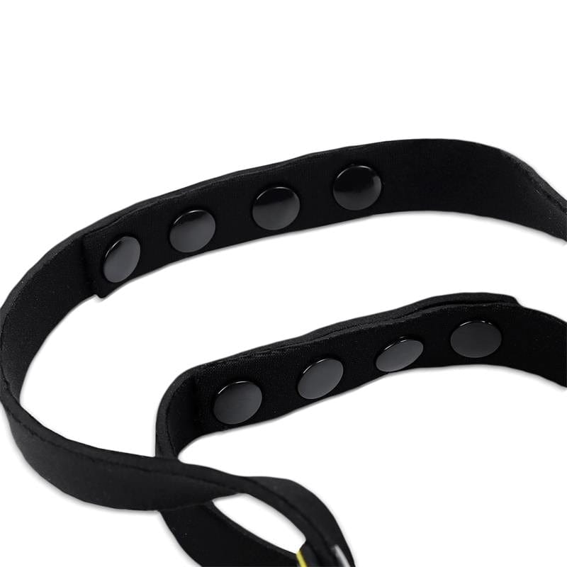 Rot Neopren Welpen Gesichtsmaske BDSM