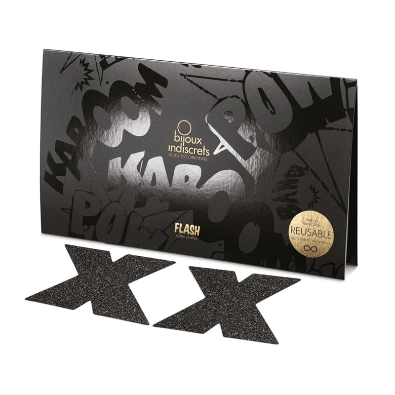 Flash Kreuz Nippelaufkleber-Mr. Lover - Sensual Toys