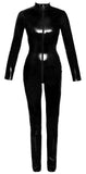 S Overall aus Lack Damen Fetisch Kleidung