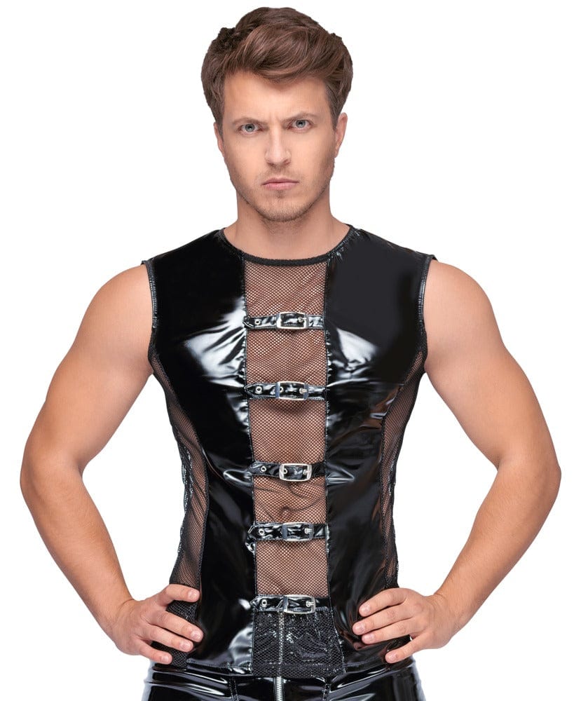 Shirt aus Lack Dessous Herren