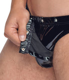 Slip aus Lack Dessous Herren