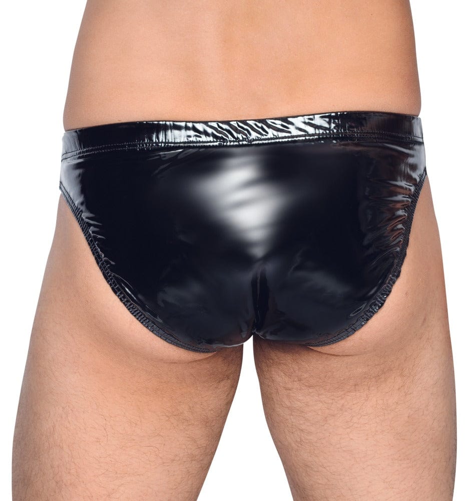 Slip aus Lack Dessous Herren