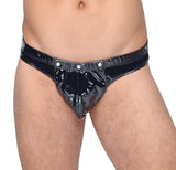 Slip aus Lack Dessous Herren