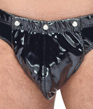 Slip aus Lack Dessous Herren