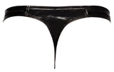 String aus Lack Dessous Herren