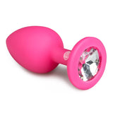 Pink / S Diamond Analplug Dildo