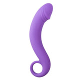 Lila Prostata-Dildo aus Silikon Prostatadildo