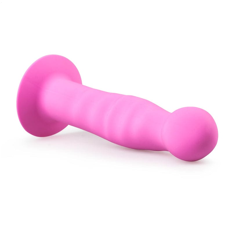 Saugnapf-Dildo aus Silikon Analdildo