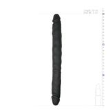 Schwarz Doppeldildo aus Silikon Dildo