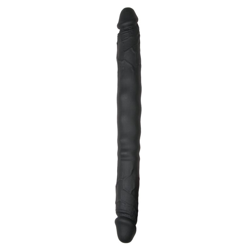 Schwarz Doppeldildo aus Silikon Dildo