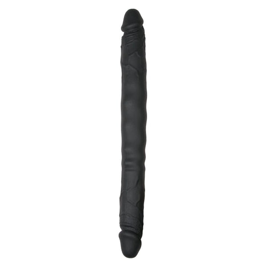 Schwarz Realistischer Doppeldildo 40 cm Dildo