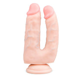 15 cm Realistischer Doppeldildo mit Saugnapf Dildo