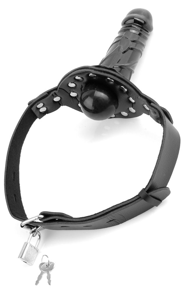 Deluxe Ball Gag mit Dildo BDSM