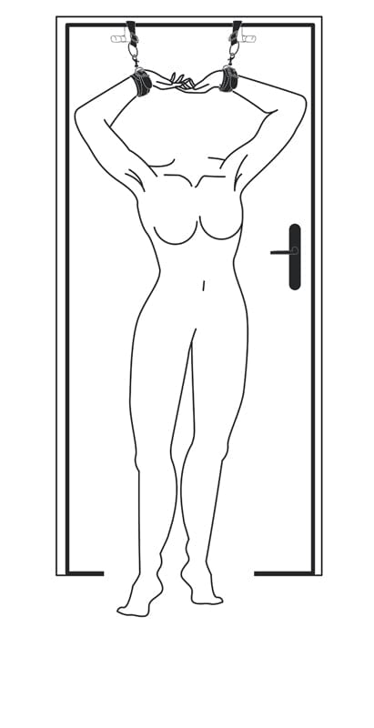 Handfesseln Türbinder-Set-Mr. Lover - Sensual Toys