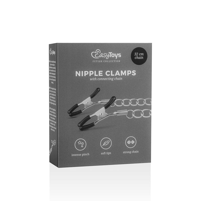 Klassische Nippelklemmen mit Kette-Mr. Lover - Sensual Toys