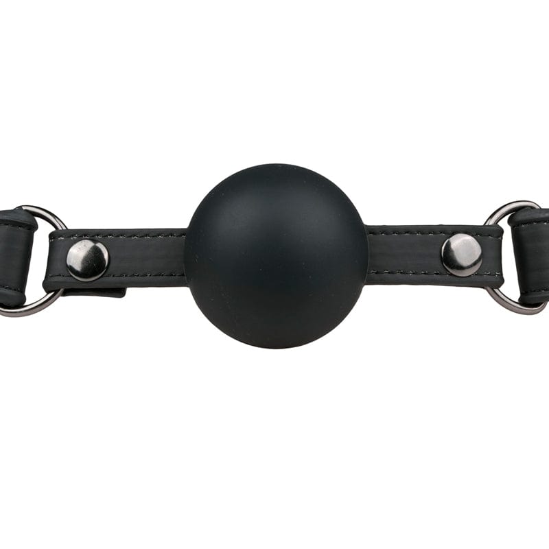 Kugelknebel mit großer Silikonkugel BDSM