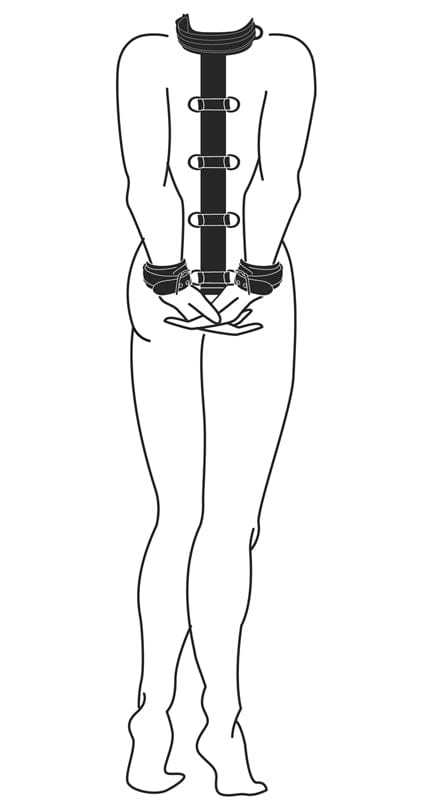 Nacken- und Handgelenksfesseln-Mr. Lover - Sensual Toys