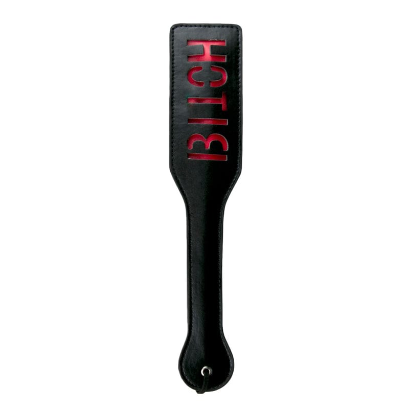 Schwarze Lederklatsche-Mr. Lover - Sensual Toys