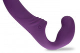 Violett Trägerloser Strap-On-Vibrator Toys Damen