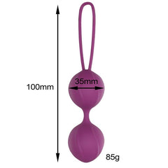 Garbo - Doppelball aus Silikon-Mr. Lover - Sensual Toys