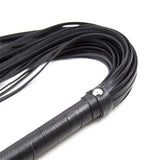 Schwarz Flogger 69 cm - Vegan BDSM