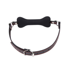 Knochenförmiger Silikonknebel 12 cm-Mr. Lover - Sensual Toys