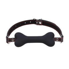 Knochenförmiger Silikonknebel 12 cm-Mr. Lover - Sensual Toys