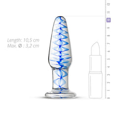 Analplug aus Glas - No.23-Mr. Lover - Sensual Toys