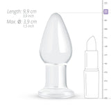 Analplug aus Glas - No.24 Dildo