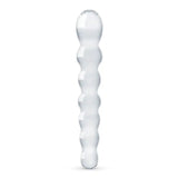 Groß Glasdildo mit Kugelform Dildo