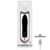 Wiederaufladbarer Silikon-Vibrator mit kraftvollem Profil – Dolce Vita Four