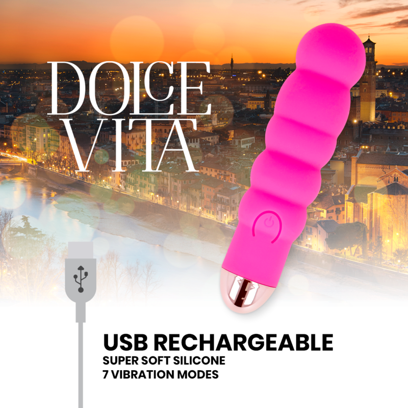 Wiederaufladbarer Vibrator Six (7 Stufen)