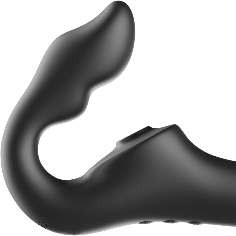 Riemenloser Strap-On-Vibrator Mit Fernbedienung