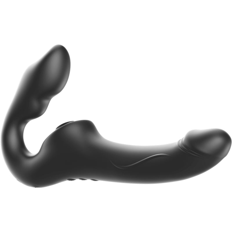 Riemenloser Strap-On-Vibrator Mit Fernbedienung