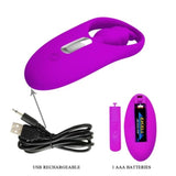 Wild Rabbit - Diskret tragbarer Slip-Vibrator mit Fernbedienung
