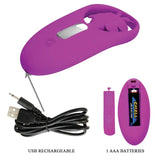 Dancing Butterfly - Diskret tragbarer Slip-Vibrator mit Fernbedienung
