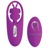Dancing Butterfly - Diskret tragbarer Slip-Vibrator mit Fernbedienung
