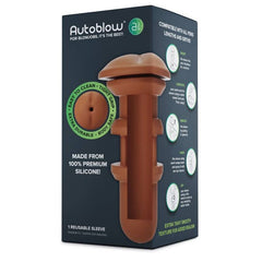 Masturbatorhülle Anusform für Autoblow