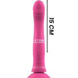 Michelangelo Double-Density Vibrations-Dildo mit Saugnapf & USB-Ladung