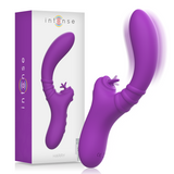 Harry Flexibler Vibrator mit vibrierender Zunge & Silikon-Flex