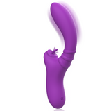 Harry Flexibler Vibrator mit vibrierender Zunge & Silikon-Flex