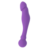 Dualer Silikon-Massager für Vagina & After mit Klitoris-Spitze – Intense Rick Dual