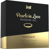Pearls in Love - Elegantes Massage-Set mit Silikon-Gel & Perlenkette