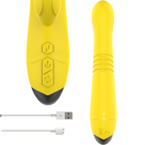 Toky Up & Down Vibrator mit Insekten-Leckstimulator – Wasserdicht