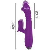 Iggy Up & Down Vibrator mit Klitorisstimulator – Ergonomisches Design