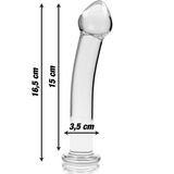 Modell 11 Glas-Dildo (16 cm × Ø 3 cm)