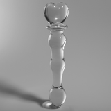 Modell 21 Glas-Dildo (20,5 cm × Ø 3,5 cm)