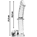 Modell 23 Glas-Dildo (21,5 cm × Ø 4 cm)